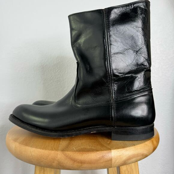 Rare Vintage Army Officer’s Dress Wellington Boots by Johnsonian - Picture 1 of 14